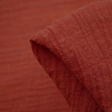 Autumn Crinkle Linen