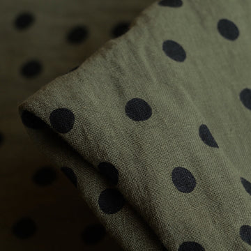 Scattered Spot Seaweed Linen