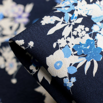 Roselli Blu Viscose Crepe