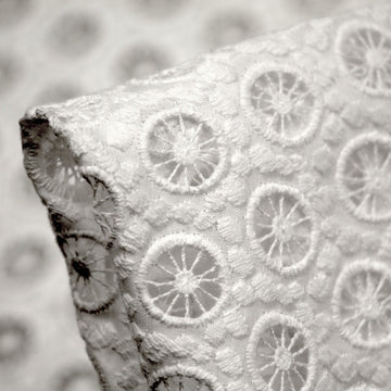 Zenith White - Embroidery Anglaise
