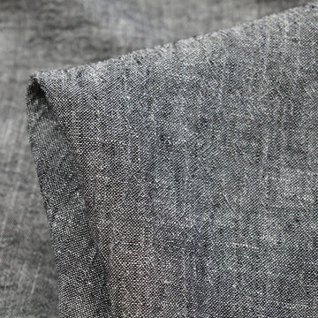 Pepper Crush - Crinkle Linen