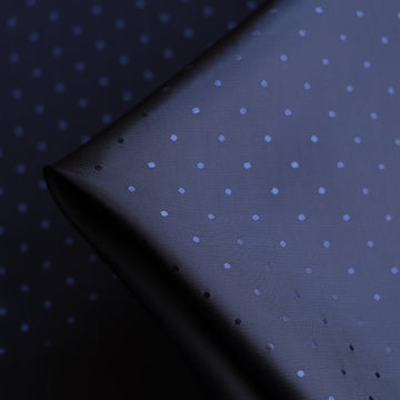 Lin Navy Spot - Fancy Lining