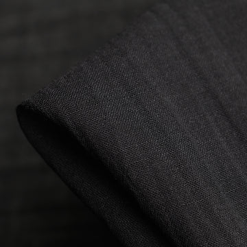 Black Ro Wool Georgette