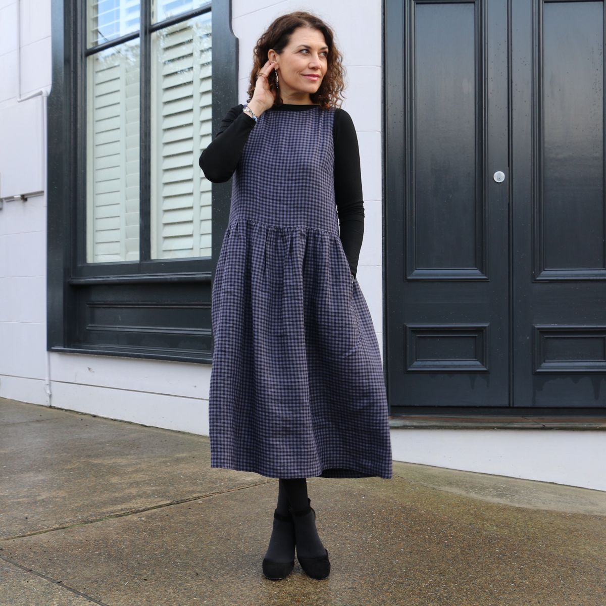 Felicia Pinafore Dress Pattern Felicia Pinafore Dress Pattern