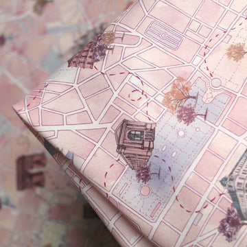 Rue De Paris Pink - Liberty Tana Lawn™