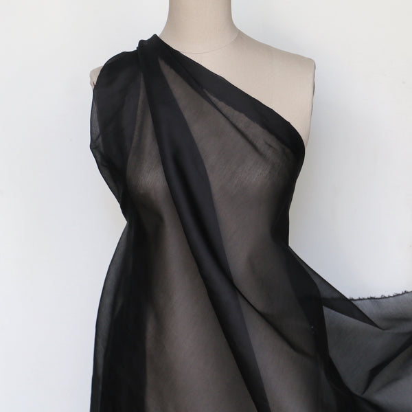 Shadow Nero Organza