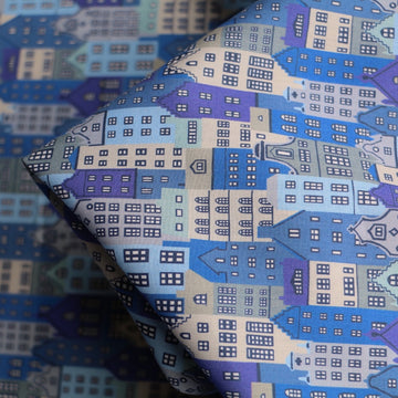 Copenhagen Street Blue - Liberty Tana Lawn™