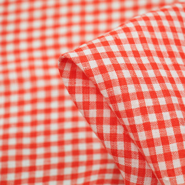 Bardot Check Washed Linen