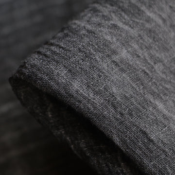 Faro Smoke Tie-Dyed Crinkle Linen