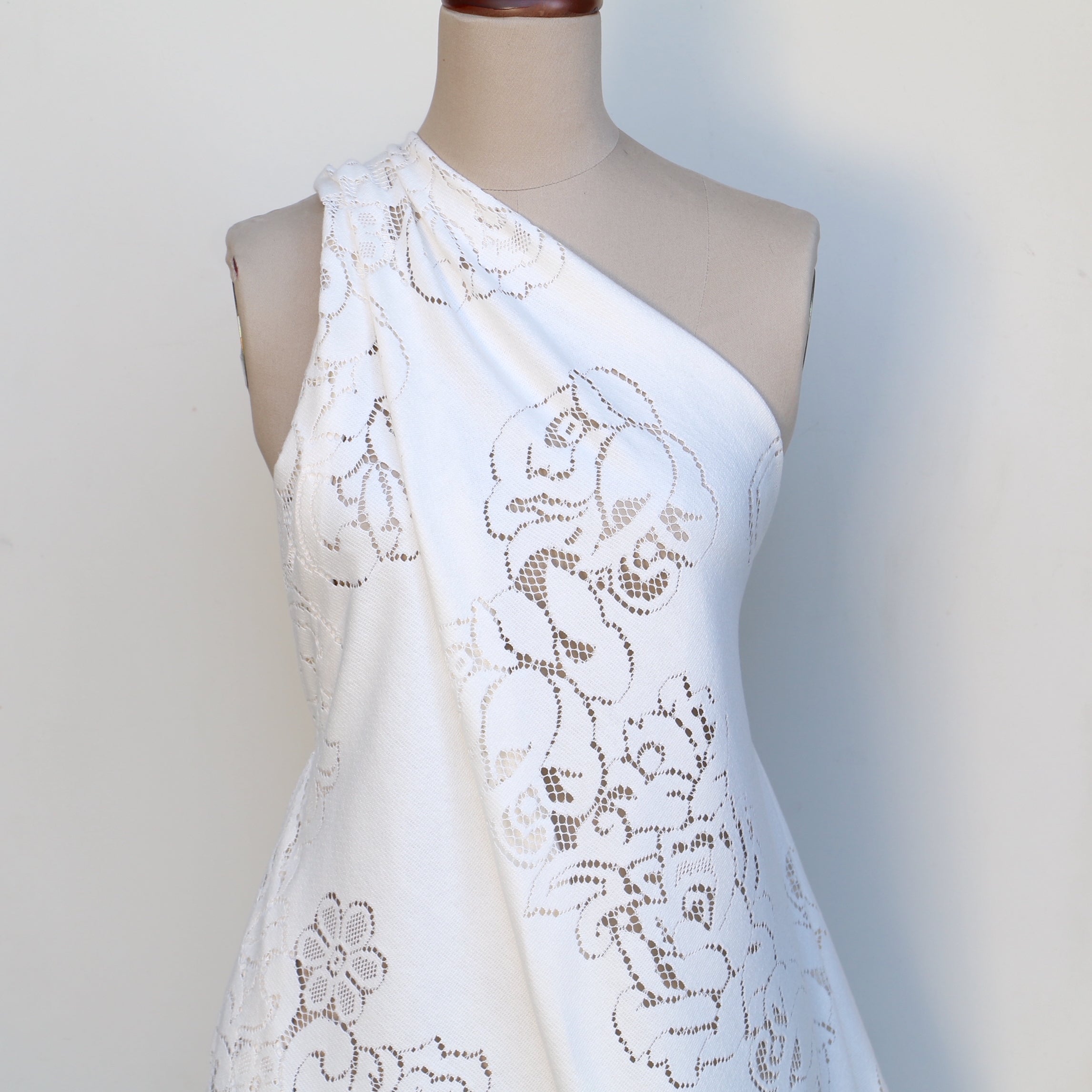 Cut Out Ivory - Panel Lace Cut Out Ivory - Panel Lace