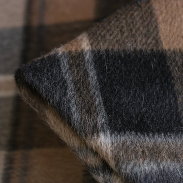 Cortina Check Grey/Camel Coating
