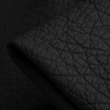 Distressed Look Nero - Faux Leather