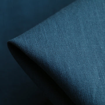 Slub Teal Linen/Cotton
