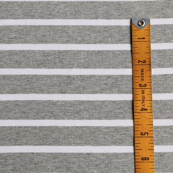 Grey Story Line Marl Jersey