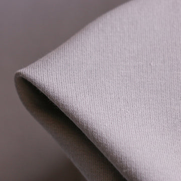 Cool Grey Organic French Terry