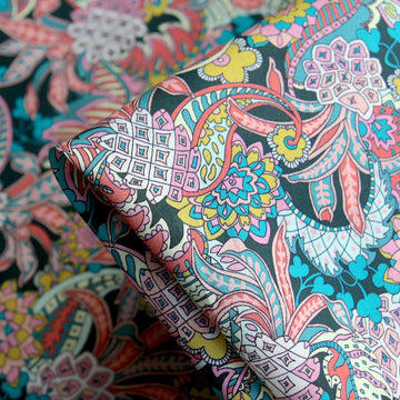 Pineapple Paisley Blue - Liberty Tana Lawn™