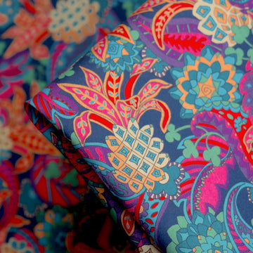 Pineapple Paisley Red - Liberty Tana Lawn™