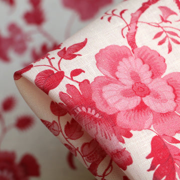 Jannah Red - Liberty Sycamore Linen