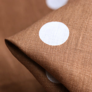 Capri Polka Printed Linen