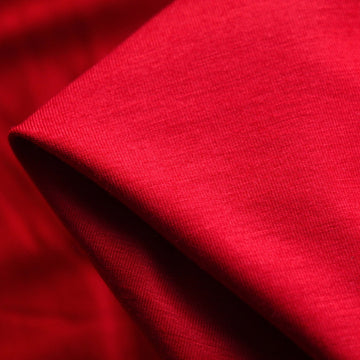 Bamboo Jersey Knit - Red (250gsm)