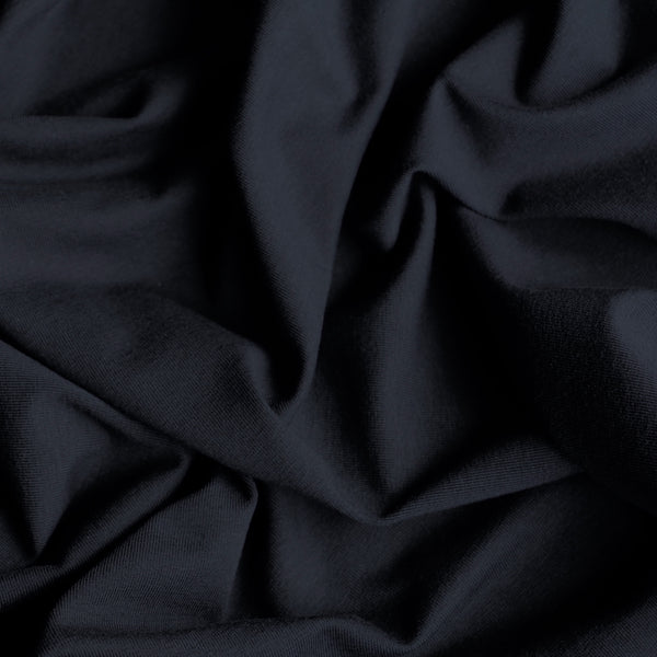 Middle Stretch Navy Cotton Jersey