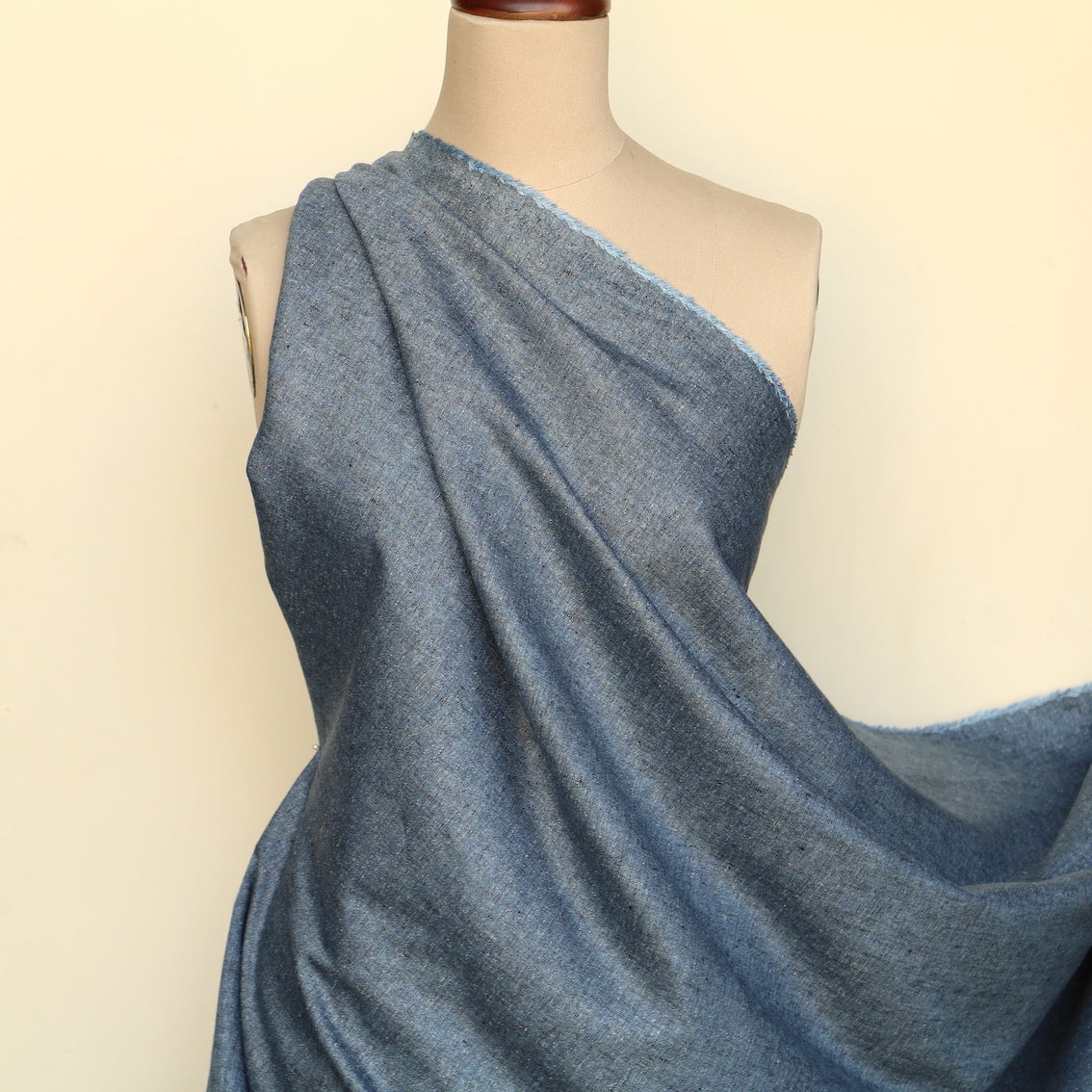 linen silk blend dress fabric Otomo Silk Linen Blend Maxi Dress