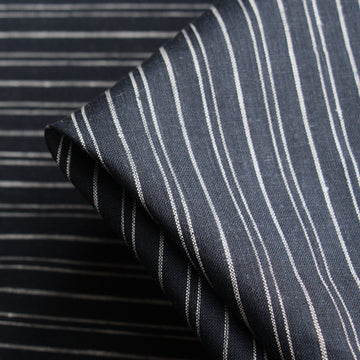 One Two Navy Bio Wash Linen