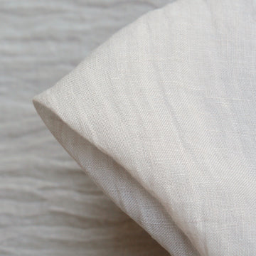 City Putty Washed Linen Gauze