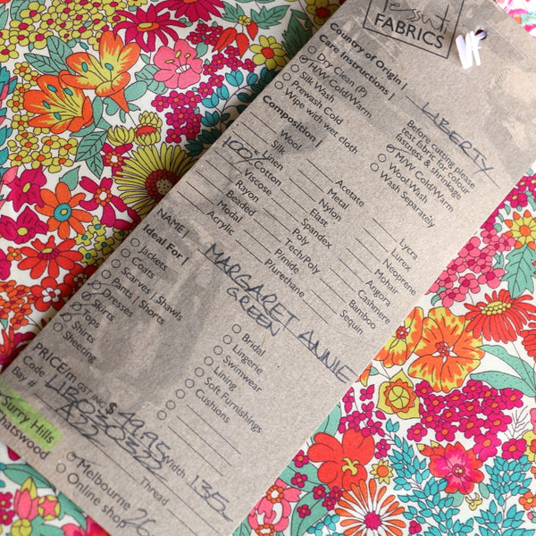 Margaret Annie Green Liberty Tana Lawn™