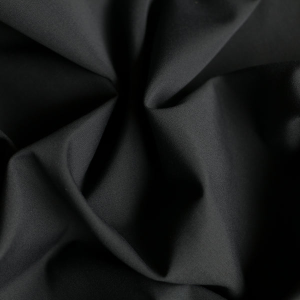 Still Graphite Poplin Shirting
