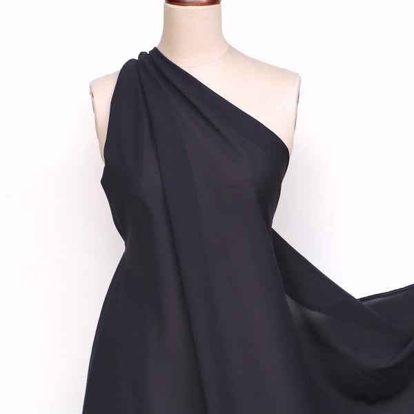 Midnight Voile - Stretch Cotton Voile