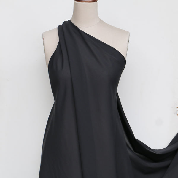 Nero Voile - Stretch Cotton Voile
