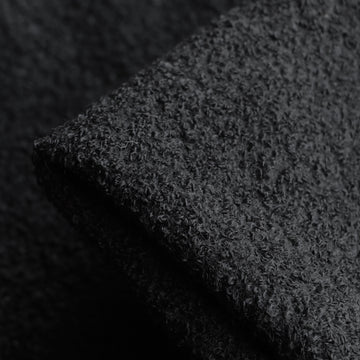 Woolly Black Bouclé