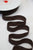 24mm Mouselline Fold Over Elastic - Brown