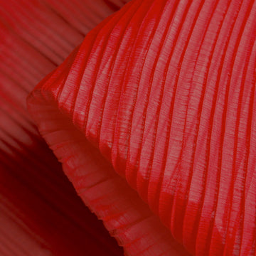 Folded Cherry Pleated