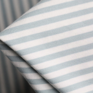 Little Duck Egg/White Jersey