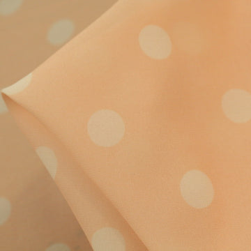 Last Chance of Sugared Peach Double Georgette