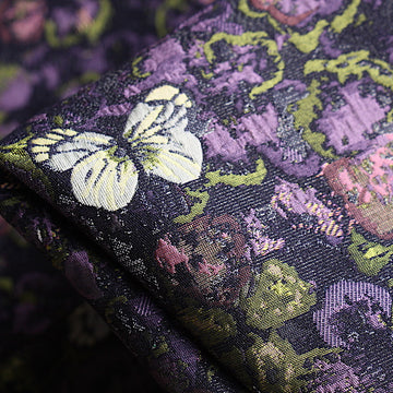 Lavender Springtime Jacquard