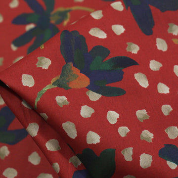 Sun Daisy Red - Liberty Tana Lawn