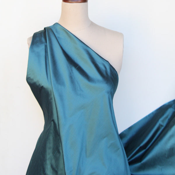 Petrol Silk Dupion