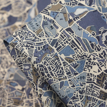 London Fields Blue - Liberty Tana Lawn