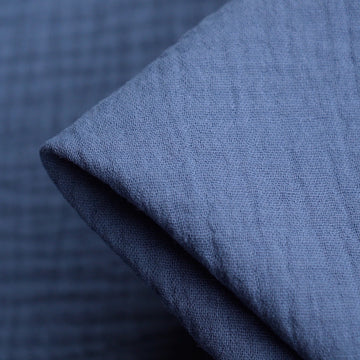Tumbled Denim Double Gauze