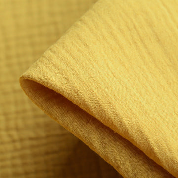 Tumbled Mustard Double Gauze