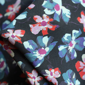 Red & Blue Petals - Silk CDC