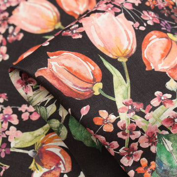 Katie's Garden Printed Linen