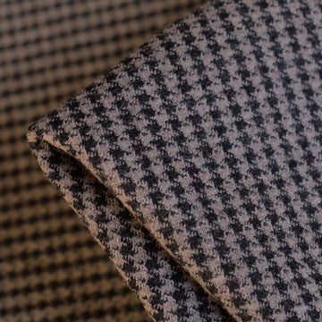 Massina Houndstooth - Double Sided Knit
