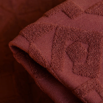 Let's Talk Rust  - Jacquard Knit