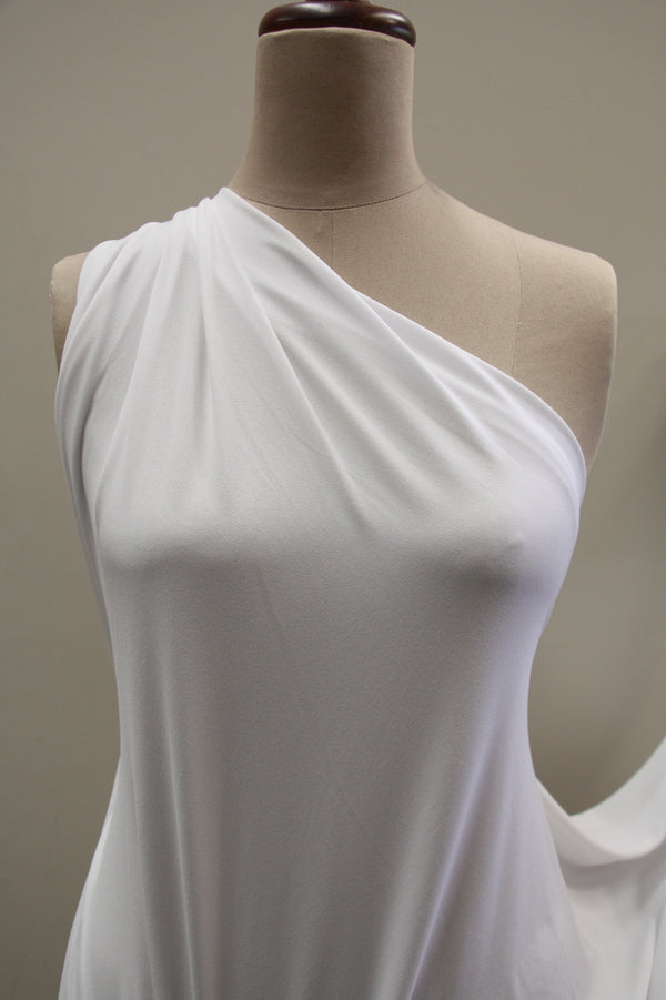 White Swimwear Lining (142cm wide)