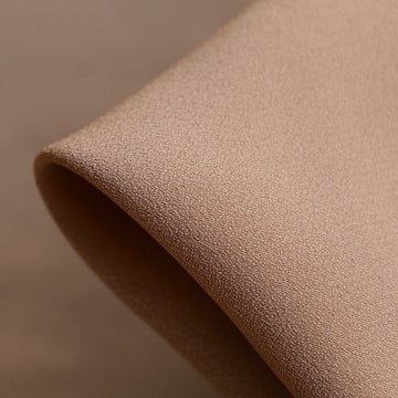 Cady Camel Satin Backed Crepe