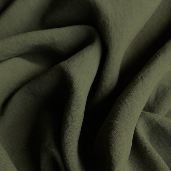 Bedford Seaweed Washed Linen